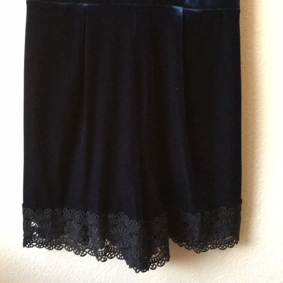 Topshop Velvet Romper - Picture 4 of 8